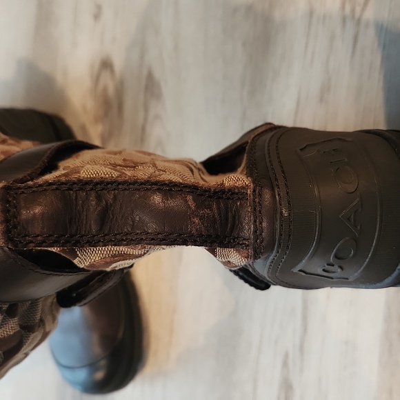 Coach Signature Snow/Rain Boots - Picture 5 of 9